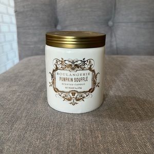 Boulangerie Anthropologie Pumpkin Soufflé candle